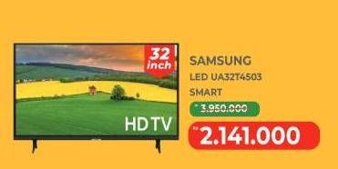 Promo Harga Samsung UA32T4503AK HD | Smart TV 32 Inci  - Yogya