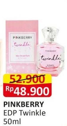 Promo Harga Pinkberry Eau De Parfum Twinkle 50 ml - Alfamart