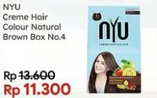 Promo Harga NYU Hair Color Nature Natural Brown 30 ml - Indomaret