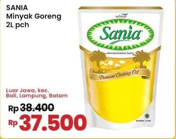 Promo Harga Sania Minyak Goreng 2000 ml - Indomaret