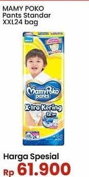 Promo Harga Mamy Poko Pants Xtra Kering XXL24 24 pcs - Indomaret