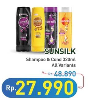 Promo Harga Sunsilk Shampoo All Variants 320 ml - Hypermart