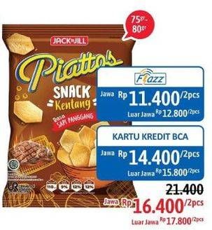 Promo Harga PIATTOS Snack Kentang per 2 pouch - Alfamidi