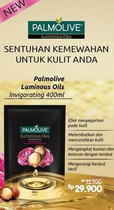 Promo Harga PALMOLIVE Luminous Oil 400 ml - Alfamart