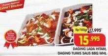 Promo Harga Daging Tumis BBQ, Lada Hitam  - Superindo