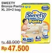 Promo Harga Sweety Bronze Pants XL20+2  - Indomaret