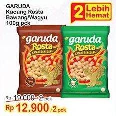 Promo Harga GARUDA Rosta Kacang Panggang Rasa Bawang, Wagyu Beef 100 gr - Indomaret