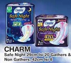 Promo Harga Charm Safe Night Wing 29cm, Gathers 42cm 8 pcs - Yogya