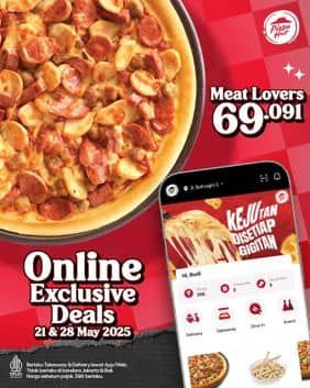 Promo Harga Online Exclusive Deals  - Pizza Hut