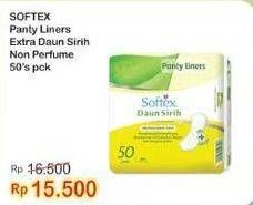 Promo Harga Softex Pantyliner Daun Sirih Regular 50 pcs - Indomaret