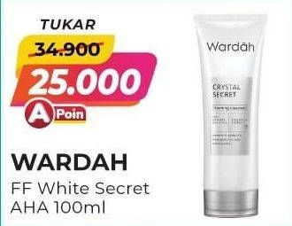Promo Harga WARDAH Crystal Secret Foaming Cleanser 100 ml - Alfamart