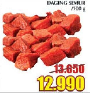 Promo Harga Daging Semur per 100 gr - Giant