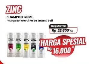 Promo Harga Zinc Shampoo 170 ml - Carrefour
