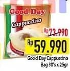 Promo Harga Good Day Cappuccino per 30 sachet 25 gr - Hypermart