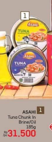 Promo Harga Asahi Tuna Chunk in Vegetable Oil/Asahi Tuna Chunk In Brine   - LotteMart