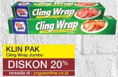 Promo Harga KLINPAK Cling Wrap  - Yogya