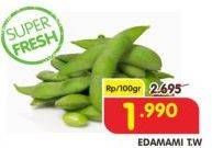 Promo Harga Edamame TW per 100 gr - Superindo