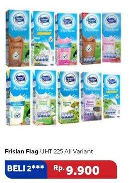 Promo Harga FRISIAN FLAG Susu UHT Purefarm All Variants 225 ml - Carrefour