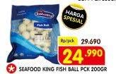 Promo Harga SEAFOOD King Fish Ball 200 gr - Superindo