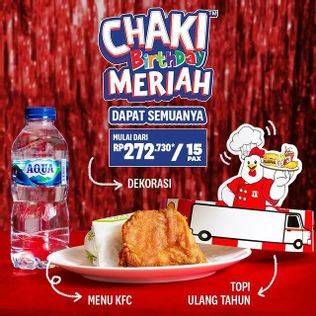 Promo Harga KFC Chaki Kids Meal A  - KFC