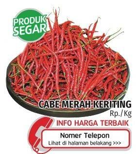 Promo Harga Cabe Merah Keriting  - Lotte Grosir