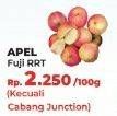 Promo Harga Apel Fuji RRT per 100 gr - Yogya