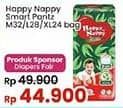 Promo Harga Happy Nappy Smart Pantz Diaper XL24, M32, L28 24 pcs - Indomaret