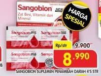 Promo Harga Sangobion Kapsul Penambah Darah 4 pcs - Superindo