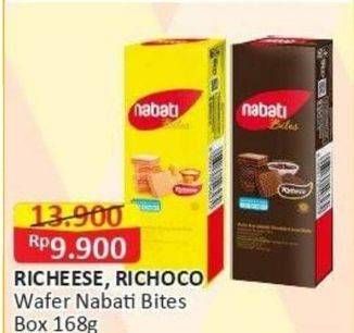 Promo Harga Nabati Bites Richeese, Richoco 168 gr - Indomaret