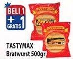 Promo Harga TASTYMAX Bratwurst Original per 6 pcs 500 gr - Hypermart