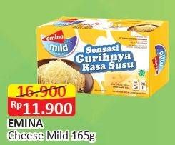 Promo Harga EMINA Cheddar Cheese Mild 165 gr - Alfamart