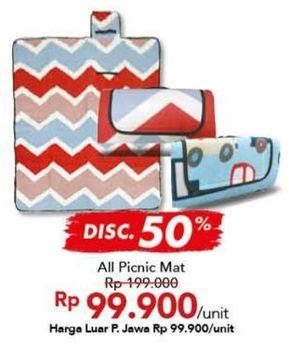 Promo Harga All Picnic Mat  - Carrefour