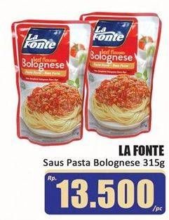 Promo Harga La Fonte Saus Pasta Bolognese 315 gr - Hari Hari
