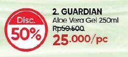 Promo Harga Guardian Aloe Vera Gel 250 ml - Guardian