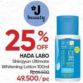 Promo Harga HADA LABO Ultimate Whitening Lotion 100 ml - Guardian