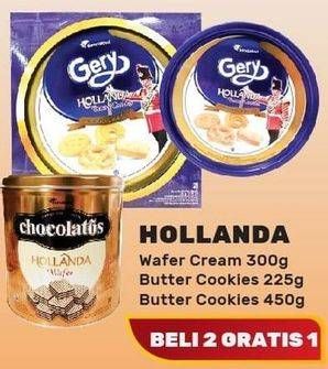 Promo Harga Hollanda Wafer/ Butter Cookies  - Yogya