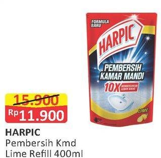Promo Harga HARPIC Pembersih Kamar Mandi Lime 400 ml - Alfamart
