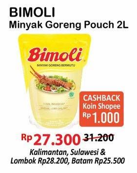 Promo Harga BIMOLI Minyak Goreng 2000 ml - Alfamart