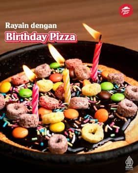 Promo Harga Rayain dengan Birthday Pizza  - Pizza Hut