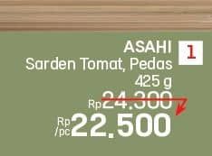 Promo Harga Asahi Sardines Saus Tomat, Saus Pedas 425 gr - LotteMart