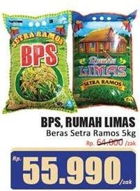 BPS, RUMAH LIMAS Beras Setra Ramos 5 kg