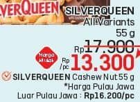 Promo Harga Silver Queen Chocolate All Variants 55 gr - LotteMart