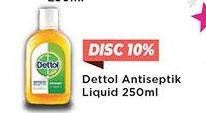 Promo Harga DETTOL Antiseptic Germicide Liquid 250 ml - Hypermart