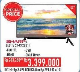 Promo Harga SHARP 2T-C42BB1i | Android TV 42"  - Hypermart