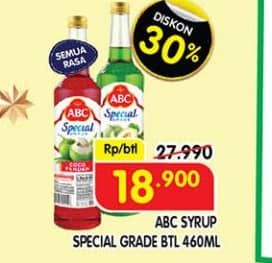 Promo Harga ABC Syrup Special Grade All Variants 485 ml - Superindo