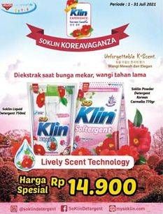 SO KLIN Softergen Carmelia 770 g/ Liquid Detergent 750 mL