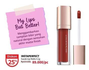 Promo Harga Wardah Instaperfect Suede Lip Matte  - Guardian