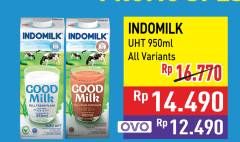 Promo Harga Indomilk Susu UHT All Variants 950 ml - Hypermart