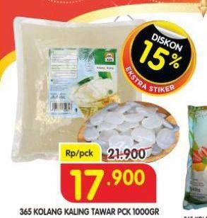 Promo Harga 365 Kolang-Kaling Tawar 1000 gr - Superindo