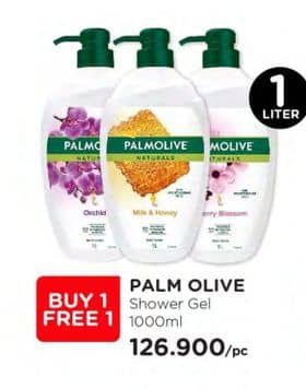 Promo Harga Palmolive Naturals Shower Milk 1000 ml - Watsons